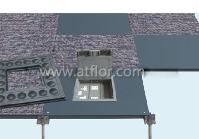 Bare Steel Raised Access floor (With Grommet Hole)
