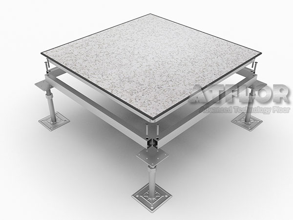 Cementitious Infill Steel Raised Floor 