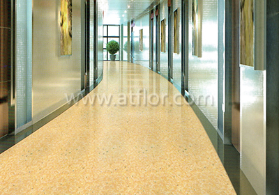 Homogeneous Directionless PVC/Vinyl Sheet Flooring
