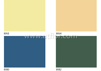 Single Color Rubber Floor