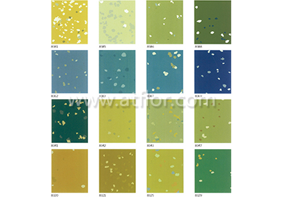Multi-color Cloud Pattern Rubber Floor